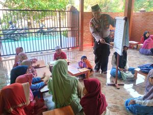 Cerita Aiptu Adi Bangun TPQ Gratis untuk Warga Tak Mampu di Blora