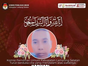 Cerita Keluarga Linmas di TPS 13 Lampung Selatan yang Meninggal Kelelahan
