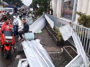 2 Warga Sumedang Terluka Imbas Puting Beliung