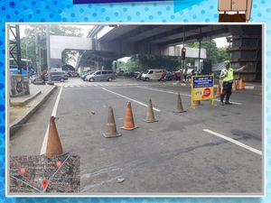 Antisipasi Macet di Jl TB Simatupang, Polisi Rekayasa Lalin di Pasar Rebo
