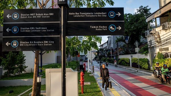 Potret Transport Hub Dukuh Atas yang Kini Kian Rapi