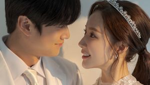 7 Foto Park Min Young dan Na In Woo Nikah, Happy Ending di Marry My Husband