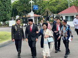 Hadi Tjahjanto Tiba di Istana Jelang Pelantikan Jadi Menko Polhukam