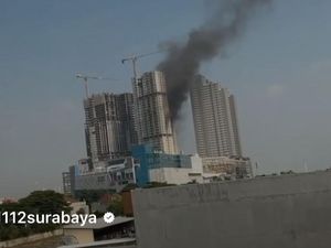 Heboh Kebakaran Apartemen Bella di Kawasan Pakuwon City Surabaya Heboh Kebakaran Apartemen Bella di Kawasan Pakuwon City Surabaya