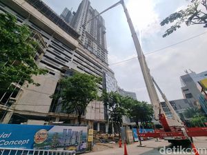 Api Padam, 8 Lantai Apartemen Pakuwon City Tahap Pembangunan Hangus Api Padam, 8 Lantai Apartemen Pakuwon City Tahap Pembangunan Hangus