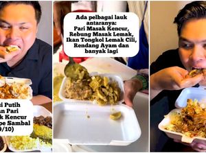 Makanan Indonesia Disoroti Netizen Malaysia karena Porsinya Royal