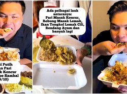 Makanan Indonesia Disoroti Netizen Malaysia karena Porsinya Royal