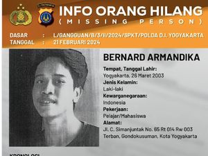 Bantu Cari Dab! Bernard Hilang Kontak Sejak Januari
