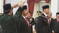 Momen AHY Dilantik Jadi Menteri ATR/BPN