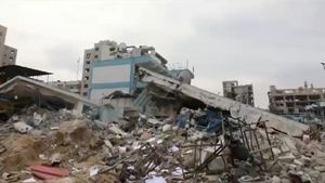 Penampakan Sekolah UNRWA di Gaza Hancur Lebur