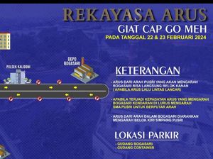Catat! Ini Rekayasa Jalan ke Lokasi Cap Go Meh Pulau Kemaro Palembang Catat! Ini Rekayasa Jalan ke Lokasi Cap Go Meh Pulau Kemaro Palembang