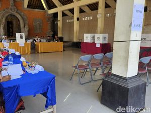 Pemungutan Suara Ulang di Gianyar, 50 Persen Lebih Pemilih Tak Hadir
