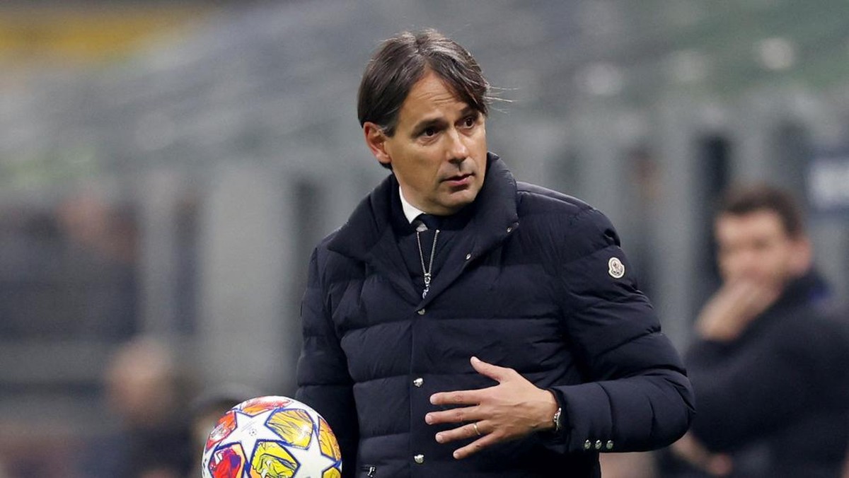Simone Inzaghi menyesal Inter Milan cuma menang tipis atas Atletico Madrid (REUTERS/CLAUDIA GRECO)