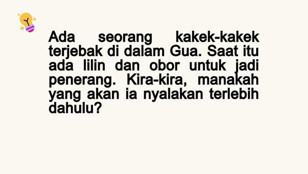 Tes Logika, Buktikan Otak Masih Tokcer Meski Sudah Tanggal Tua