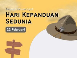 40 Twibbon Hari Kepanduan Sedunia 2024, Peringati Baden Powell