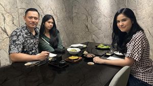 Annisa Pohan Kompak Kulineran Bareng Suami dan Keluarga