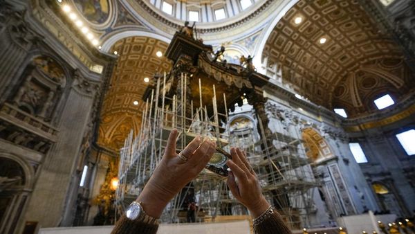 Basilika Monumental di Vatikan Mulai Direstorasi, Begini Potretnya