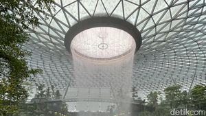 Intip Megah dan Menakjubkannya Bandara Changi