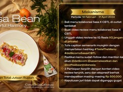 Review Menu Baru The Coffee Bean & Sasa Bisa Dapat Rp 500 Ribu, Mau?