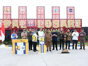 Jokowi Resmikan Pengelolaan Limbah di Makassar, Telan Biaya Rp 1,2 T