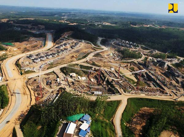 Mengintip Progres Pembangunan Infrastruktur Dasar IKN