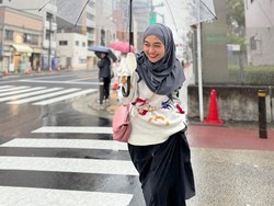 Ria Ricis Izin Teuku Ryan Bawa Moana Melancong ke Jepang