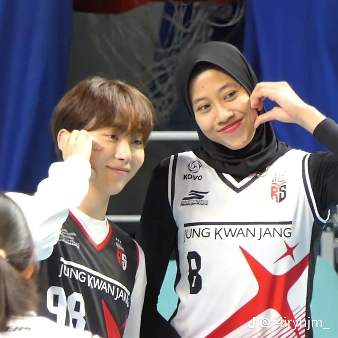 Seungkwan SEVENTEEN dan Megawati Hangestri Pertiwi