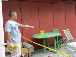 TKP Pembacokan Tewaskan Pemuda di Semarang Dipasangi Garis Polisi