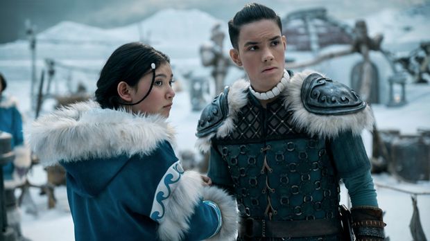Cuplikan adegan dalam serial Avatar: The Last Airbender