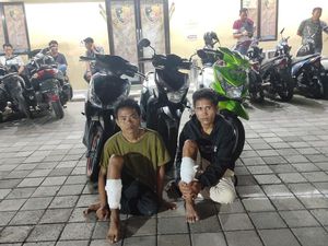 Dua Residivis Ditembak Polisi Seusai Curi Motor Mahasiswi di Mataram