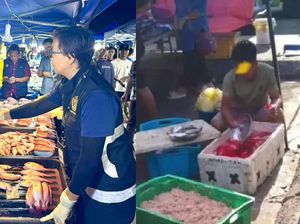 Duh! Penjual Diduga Pakai Pewarna Makanan agar Ikan Kelihatan Segar Duh! Penjual Diduga Pakai Pewarna Makanan agar Ikan Kelihatan Segar