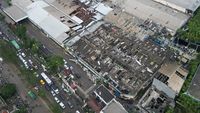 Foto Udara Dampak Kerusakan Akibat Tornado di Sumedang