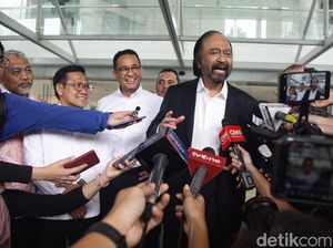 Paloh soal Rencana Bertemu Megawati: Terserah Mbak Mega