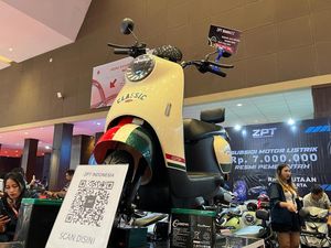 Begini Wujud Motor Listrik Harga Rp 2,9 Jutaan