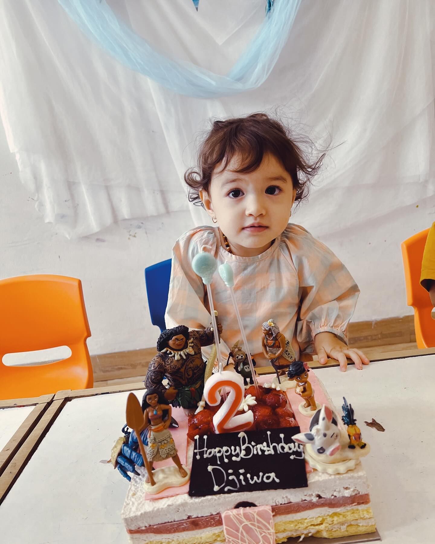 Nadi Djiwa Anggara anak Nadine Chandrawinata dan Dimas Anggara