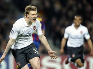 Terakhir Arsenal ke Perempatfinal Liga Champions, Bendtner Masih Main