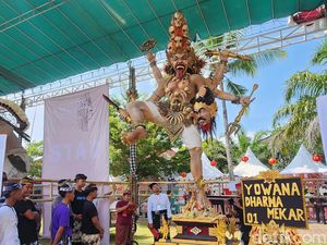 12 STT Ikut Lomba Ogoh-ogoh di Tabanan