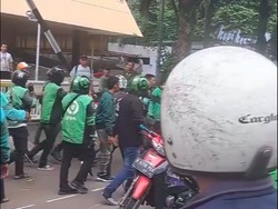 Ribut Sekuriti LRT Jabodetabek Vs Ojol di Kuningan Selesai Kekeluargaan