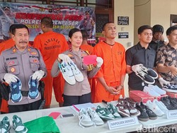 Mantan Karyawan Bobol Toko Sepatu di Denpasar lalu Dijual di Facebook