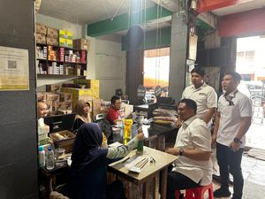 Cek Stok Beras, Satgas Pangan Polri Keliling Pasar-Toko Retail di Banten