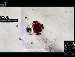 Pesawat Luar Angkasa AS Berhasil Mendarat di Bulan