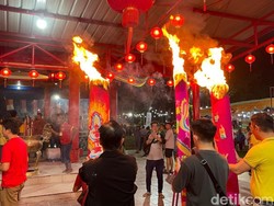 Pengunjung Perayaan Cap Go Meh di Pulau Kemaro Palembang Tembus 40 Ribu Orang
