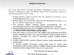 Warga Lampung Diminta Pakai Topi Terbalik Antisipasi Serangan Harimau