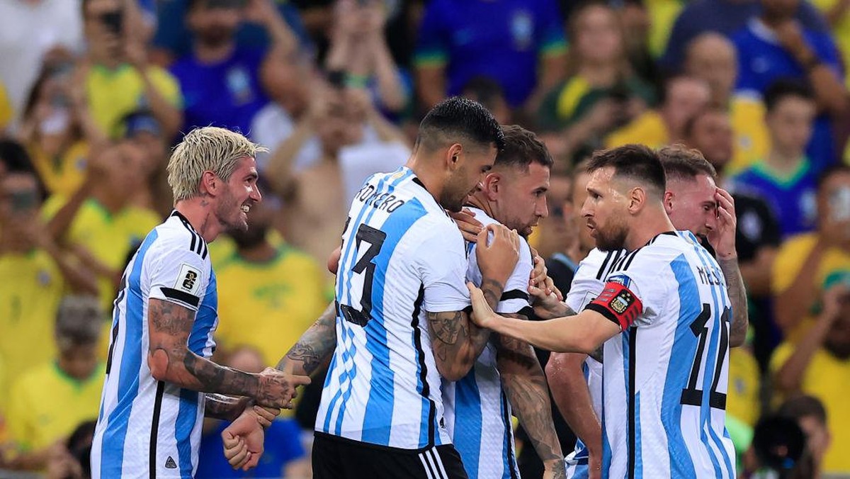 Timnas Argentina main lawan El Savador dan Nigeria di Amerika Serikat (Getty Images/Buda Mendes)