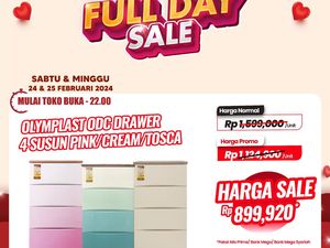 Buruan Serbu! Beli Lemari Susun di Transmart Diskon Rp 700 Ribu Buruan Serbu! Beli Lemari Susun di Transmart Diskon Rp 700 Ribu