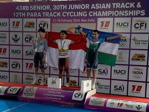 Atlet ASC Monster Kembali Juara di Asian Track Cycling Championship