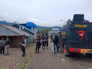 KKB Tembak Pesawat di Bandara Aminggaru Puncak Papua Tengah