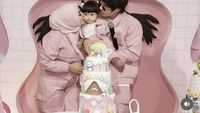 Momen Gemas Ameena Rayakan Ulang Tahun hingga Ikut Lomba Makan Kerupuk