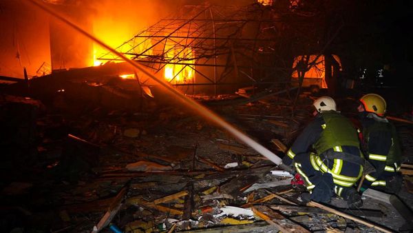 Rusia Serang Odesa Sebabkan Kebakaran Hebat