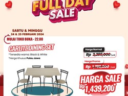 Lagi Cari Meja Makan Malam? Ke Transmart Full Day Sale Dapat Murah Meriah!